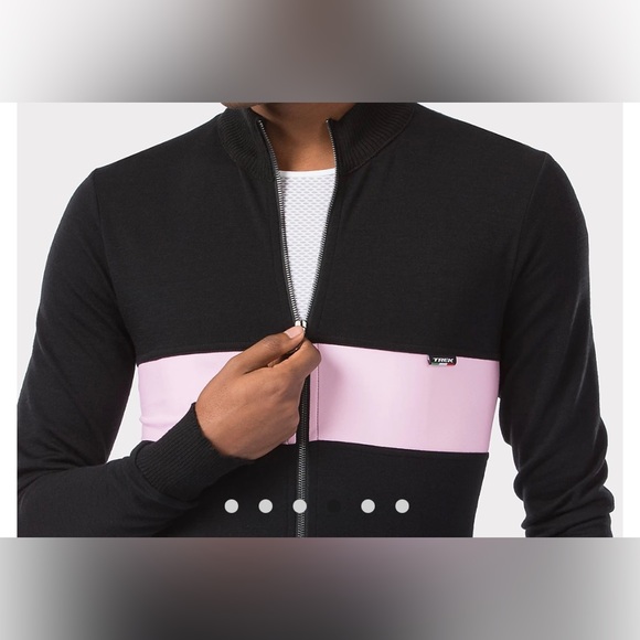 Trek Calivetti Cycling Merino Wool Full Zip Jersey in Men’s XS, Brand New - Picture 2 of 13